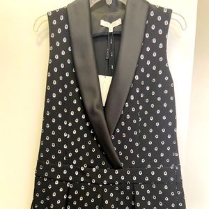 Alexis tuxedo romper